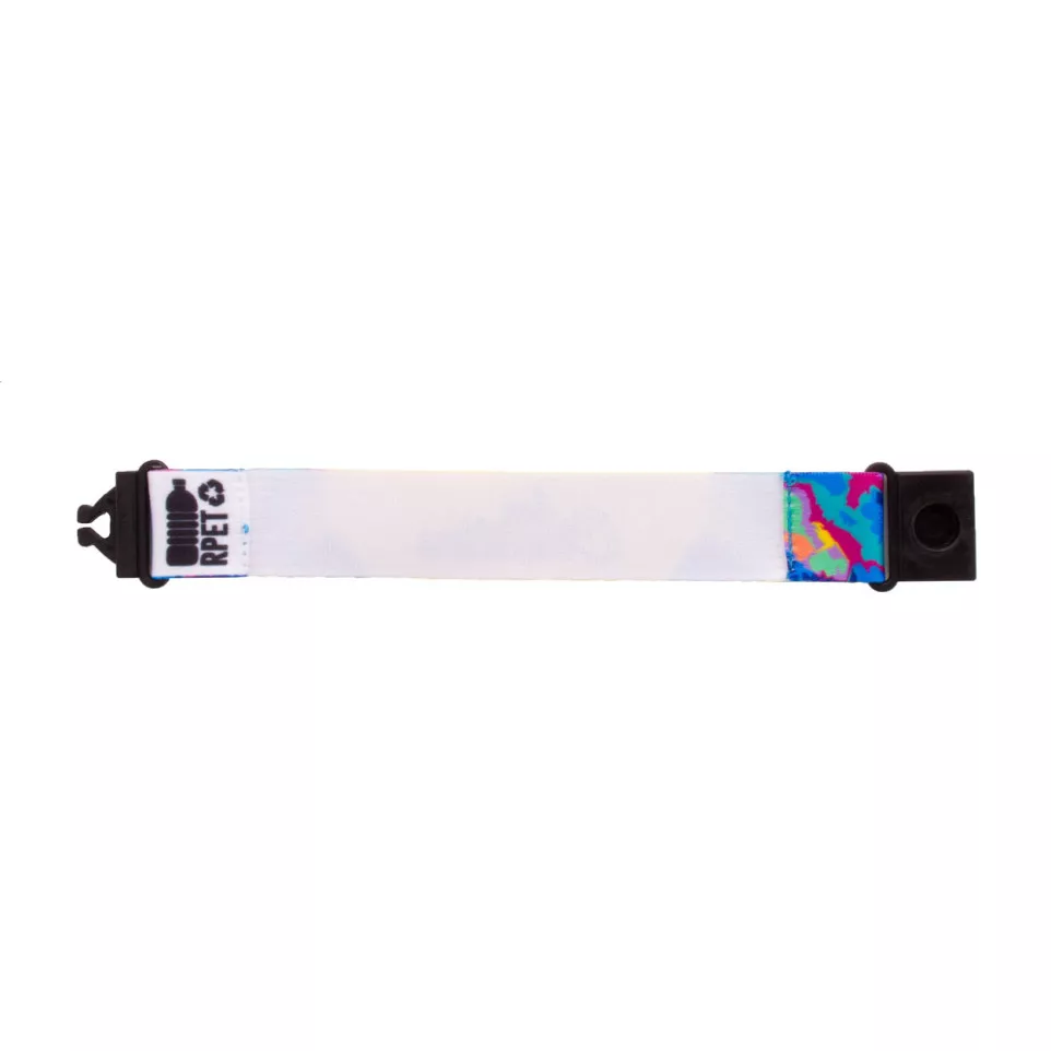 Mojo RPET white  custom bracelet 