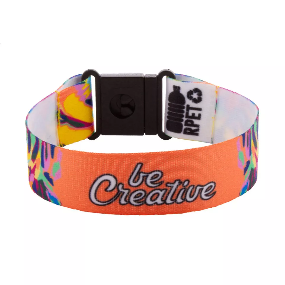 Mojo RPET wit  custom made armband 
