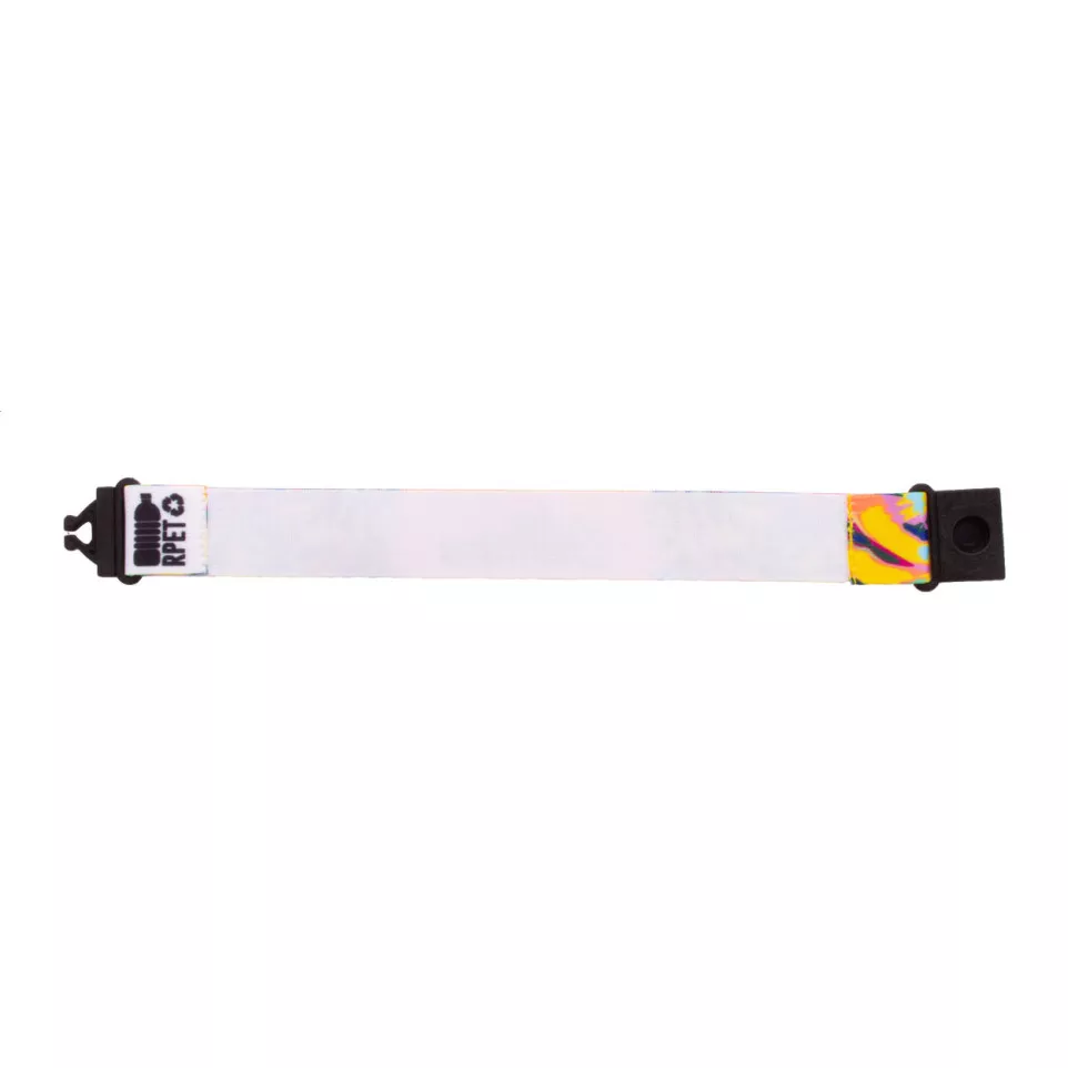 Mojo RPET white  custom bracelet 