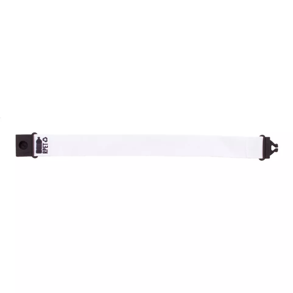 Mojo RPET blanc  bracelet sur mesure 