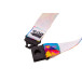 Mojo RPET white  custom bracelet 