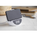 Rabolarm white  alarm clock wireless charger 