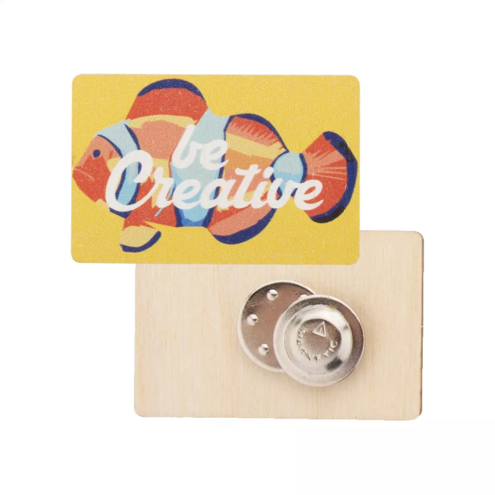 WooBadge naturelle  badge magnétique 
