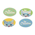 WooBadge natural  custom magnetic badge 