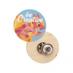 WooBadge naturelle  badge magnétique 