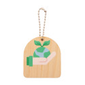 EcoRing natural  keyring, Earth 