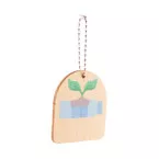 EcoRing natural  keyring, planting 