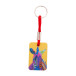 Woody Plus D rood natuurlijk custom made sleutelhanger 