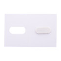 CreaCam Plus blanc  Cache webcam sur mesure 