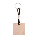 Woody Plus C zwart natuurlijk custom made sleutelhanger 