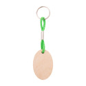 Woody Plus B vert naturelle Porte-clés personnalisé 
