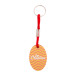 Woody Plus B rood natuurlijk custom made sleutelhanger 