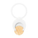Comto white  mobile holder ring 