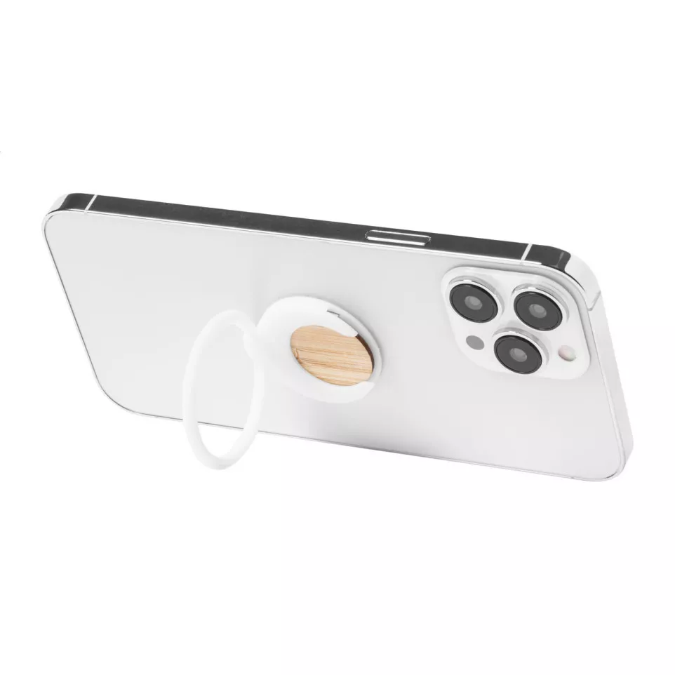 Comto white  mobile holder ring 