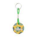 Woody Plus A groen natuurlijk custom made sleutelhanger 