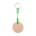 Woody Plus A groen natuurlijk custom made sleutelhanger 
