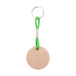 Woody Plus A groen natuurlijk custom made sleutelhanger 