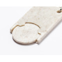 Prolex natural  trolley coin keyring 