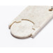 Prolex natural  trolley coin keyring 