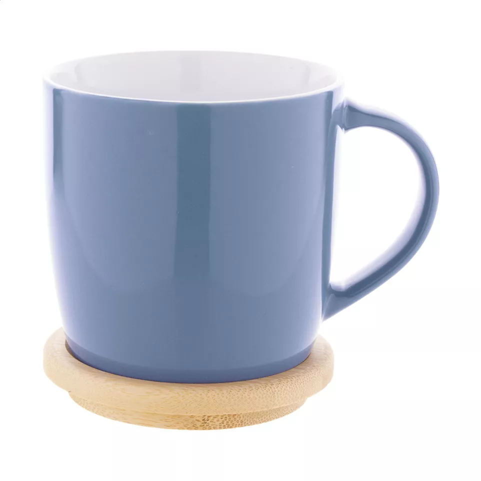 Hemera Plus bleu clair blanc Mug 