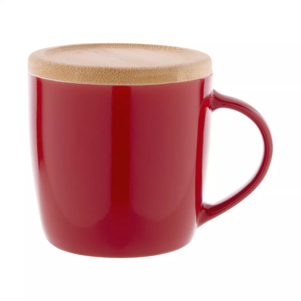Hemera Plus rood wit mok 