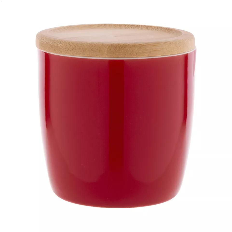 Hemera Plus rood wit mok 