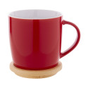 Hemera Plus rood wit mok 