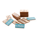 Maltese natural  custom dominoes 