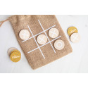 JUX Creative natural  tic-tac-toe 