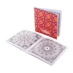ColoBook wit  custom made kleurboekje, mandala 