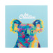 ColoBook white  custom colouring booklet, animals 