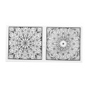 Coloxil 12 white  custom colouring set, mandala 
