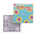 Coloxil 12 white  custom colouring set, mandala 
