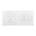 Coloxil 12 blanc  Set de coloriage personnalisé, protection de l'environnement 