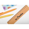 Drawy 15 blanc  Règle personnalisée, 15 cm 