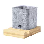 Hocora natuurlijk grijs bureau organisator 
