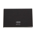 Merpet noir  Porte-cartes de visite 