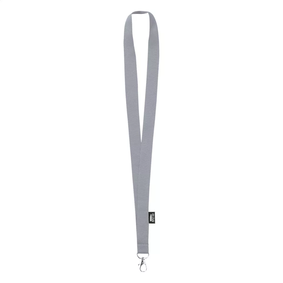 Larpet grijs  lanyard 