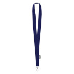 Larpet donker blauw  lanyard 