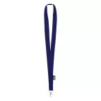 Larpet donker blauw  lanyard 