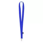 Larpet blauw  lanyard 
