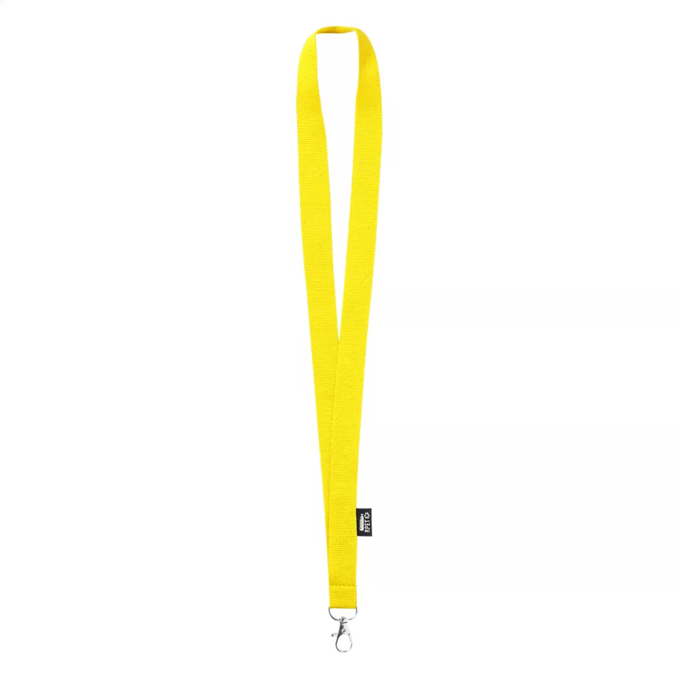 Larpet geel  lanyard 