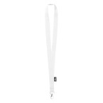 Larpet white  lanyard 