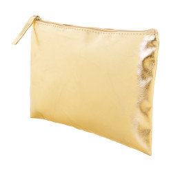 Mecol goud  make-up tas 