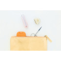 Mecol gold  cosmetic bag 
