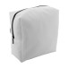CreaBeauty Square L black white custom cosmetic bag 