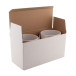 CreaBox Mug Double white  custom double mug box 