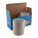 CreaBox Mug Double wit  custom made dubbele mokdoos 