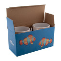 CreaBox Mug Double white  custom double mug box 