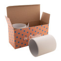 CreaBox Mug Double wit  custom made dubbele mokdoos 